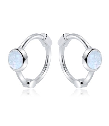 Silver Hoop Earring HO-2617